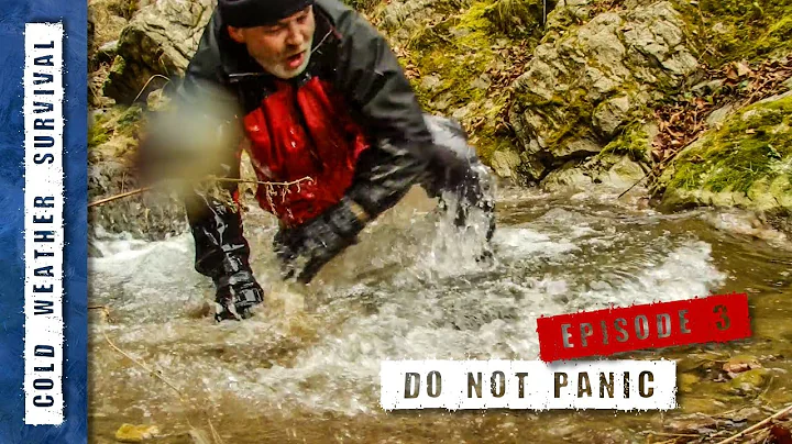 Extreme Cold Weather Survival: Fell Into Icy Water! Hypothermia & Panic Control (STOP Method)