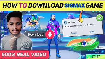 HOW TO DOWNLOAD SIGMAX GAME 😍 || SIGMAX GAME || BIG UPDATE || 2025 ✅ || New 2025 SIGMAX BETA VERSION