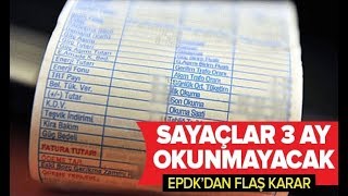 Sayaçlar 3 Ay Okunmayacak Faturalarda Önceki Tüketim Oranının Ortalaması Alınacak A Haber