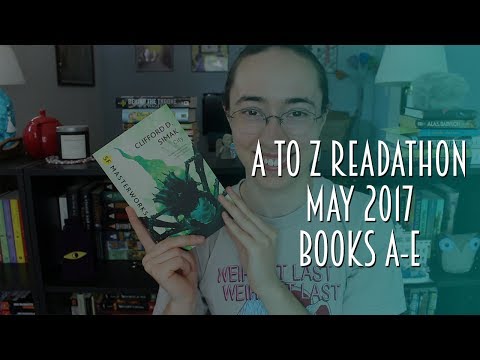 Books A-E | #AtoZReadathon May 2017 Books A-E | #AtoZReadathon May 2017