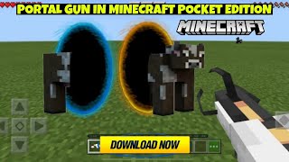How to download Portal Guns in Minecraft pocket edition | portal gun in MCPE | Keymotechgaming screenshot 4