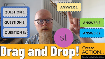 Articulate Storyline DRAG and DROP quizzes!