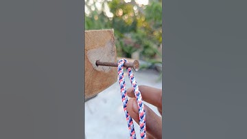 Different types of knots!#knotting