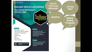 E POSTER KULIAH KERJA LAPANGAN ONLINE (TaxHouse Mitranata Consulting)