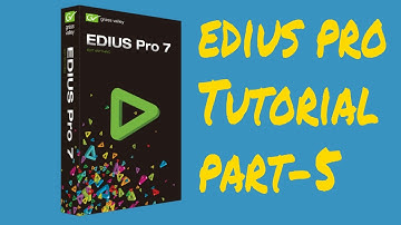 edius pro 7.5 tutorial part5 importing media view devices or camera