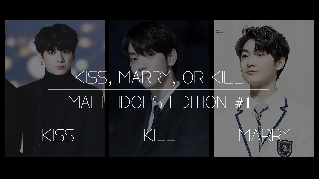Kiss, Marry, or Kill | Kpop Male Idols Edition #1 | woodz's marquee