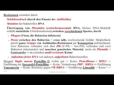 Antibiotika 7 Pharmakologie