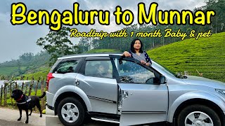 South India EP 01: RoadTrip | Bengaluru to Munnar | Dindigul Thalappakatti | Kerala | Roving Couple
