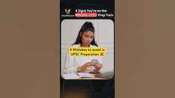 4 UPSC Mistakes That Are Ruining Your Attempt (90% Aspirants Fail Because of #4!) #upsc #ias