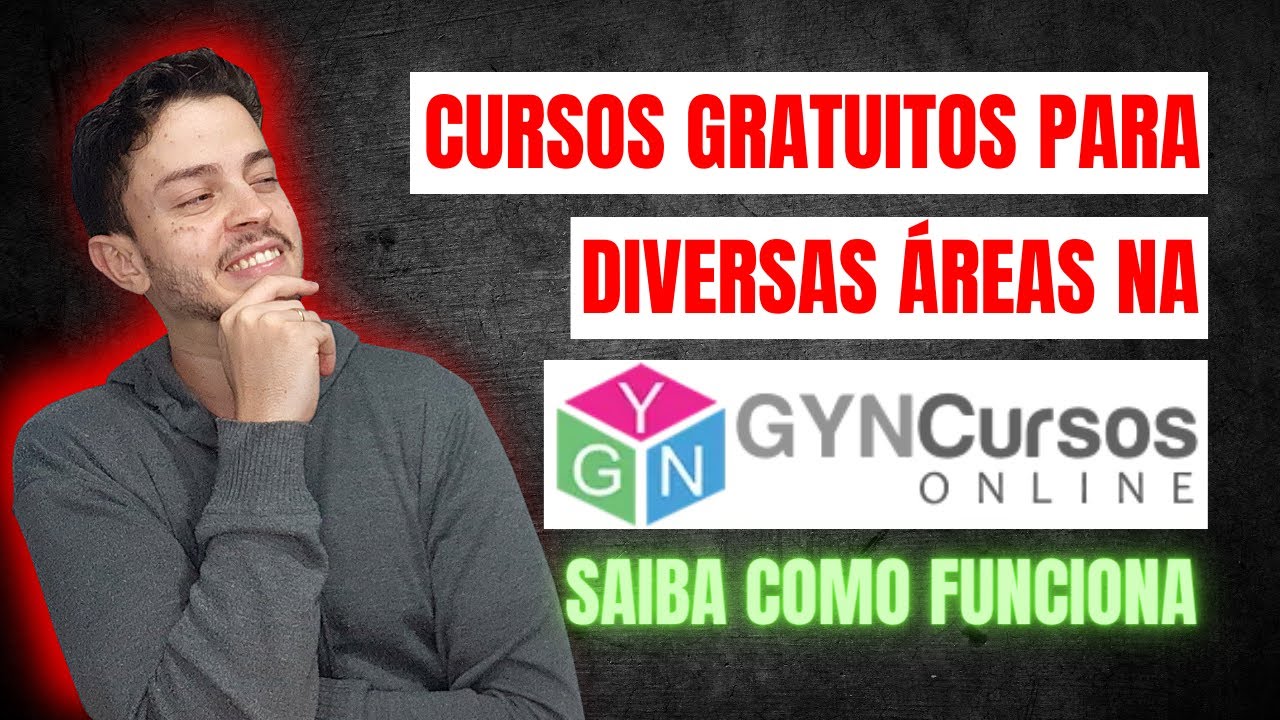 Curso de Inglês Grátis, Online, com Certificado, em Vídeo - GYN Cursos