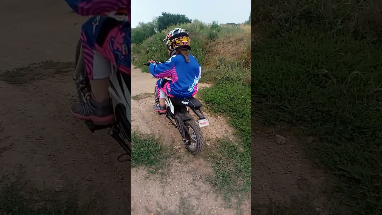 Evička a Hecht 59750 na trati.