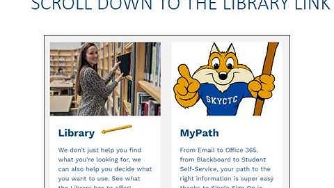 How to Find and Use Library Research Guides at SKY