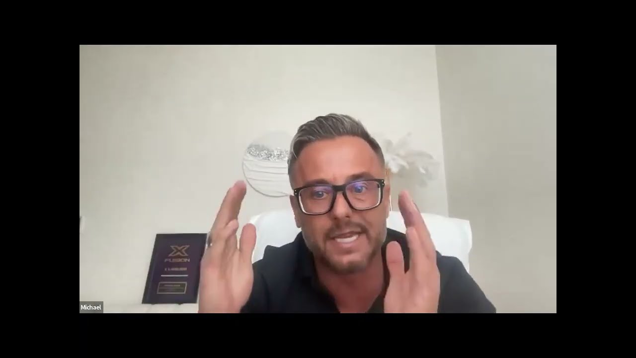 Still from Xfusion Africa Uganda MEETING AND live zoom with founder Stanis, Top Leader Michael and Oliver