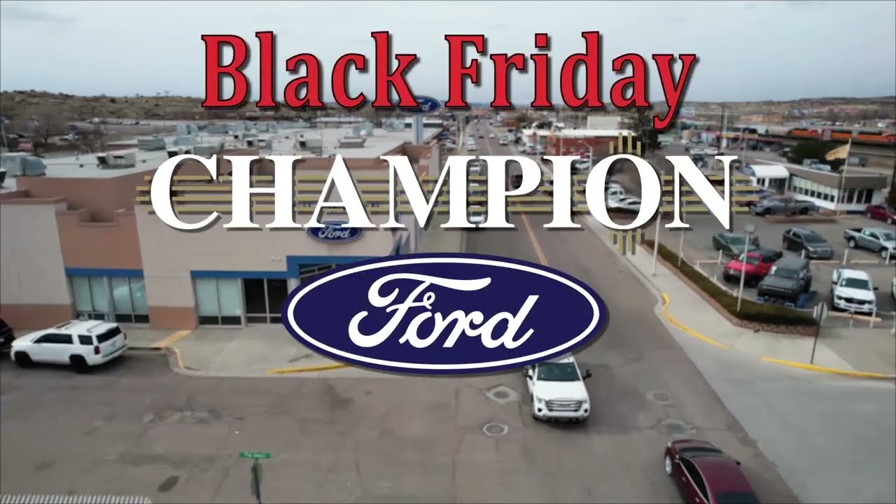 Champion Ford - Black Friday 2025