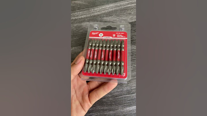 Review Đầu vặn vít ngắn (PH2-65mm) Milwaukee 48-32-4361, chính hãng, giá xịn!