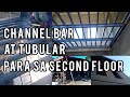 Paano mag layout ng channel bar at tubular sa second floor