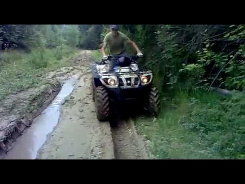 Квадрик 500gt по бездорожью