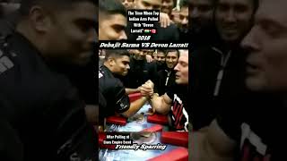 Devon Larratt VS Debajit Sarma. 🇮🇳×🇨🇦 #shorts #armwrestling #devonlarratt