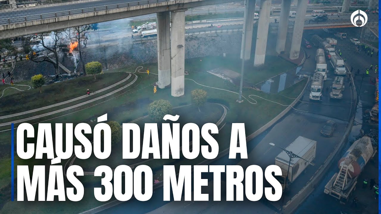 Así amanece el lugar de la tragedia donde explotó pipa de gas