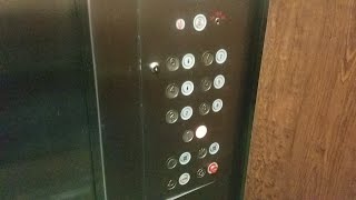 Vintage modded US Traction Elevators - 900 Lafayette St, Santa Clara, CA
