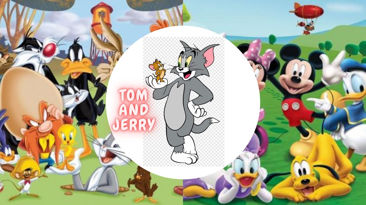 Tom and Jerry cartoon character laser engraving on wood - YouTube