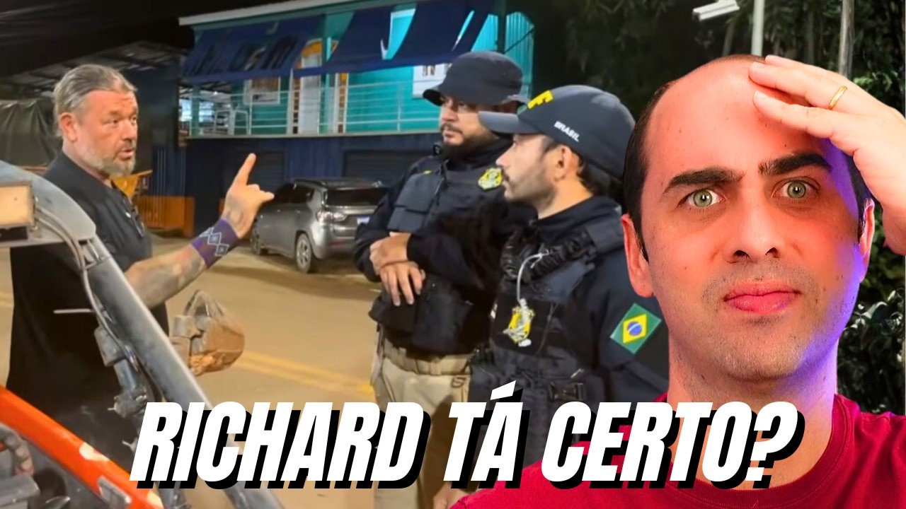PRF prendeu o carro Richard Rasmussen  (react por um ex-PRF)