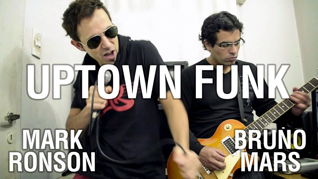 Mark Ronson - Uptown Funk ft. Bruno Mars | Guitar, bass ...
