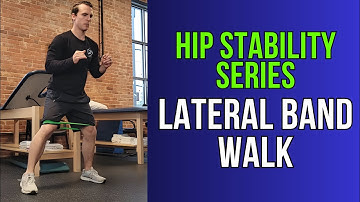 Laterale Bandwandeling | Oefeningenserie voor heupstabiliteit