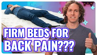 Best Firm Mattress For Back Pain | Our Top 4 Picks!