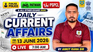 13 June 2026 Current Affairs in Punjabi | Today Current Affairs for Punjab Police, PSSSB Exams 2026 screenshot 5