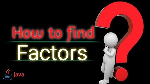 🔴 Factors Finding | for Loop | Iterative Construct In Java