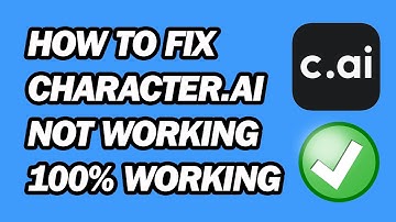 How to Fix Character.AI Not Working | Character.AI Not Responding