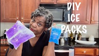 DIY Homemade Gel Ice Packs! (Easy and Simple)