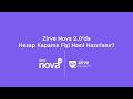 Zirve Nova 2.0'da Hesap Kapama Fişi Nasıl Hazırlanır?