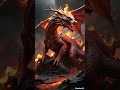 A Majestic And Ferocious Fire Dragon With 7 mp3