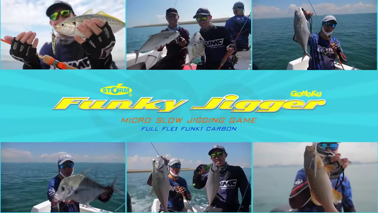 คันจิ๊กรุ่นใหม่ Storm Gomoku Funky Jigger