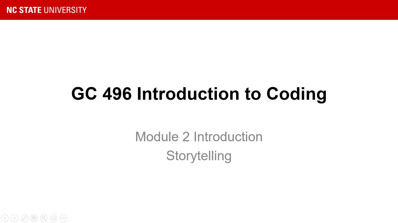 GC 496 Module 2 Introduction - YouTube
