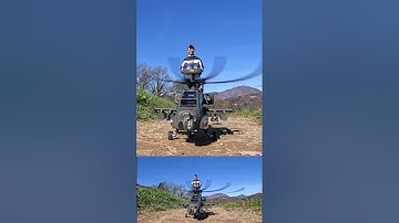 Amazing AH-64 Apache Helicopter