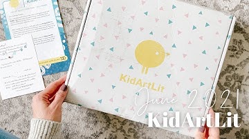 KidArtLit Unboxing June 2021: Kid