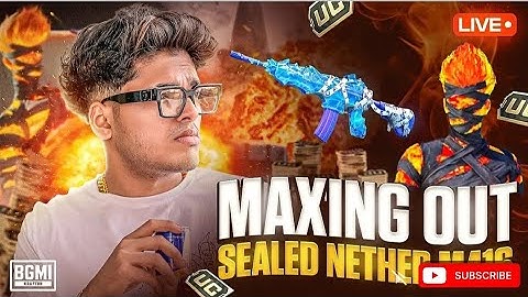 100,000 UC SEALED NETHER M416 OPENING | JONATHAN IS BACK | BGMI #jonathangaming