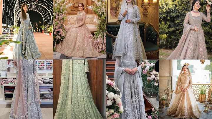 Elegant Walima Dress Design For Bride 2023 | Latest Bridal Dress Designs | Walima Dress Ideas
