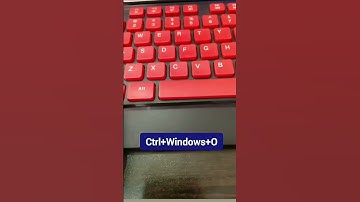 #short video Ctrl+Windows+O keyboard shortcuts..2023