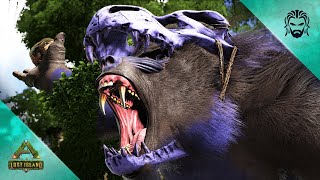 I Fought the Dinopithecus King with my Army and it Didn't Go Well! - ARK Lost Island [DLC E32]