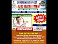 22,000 NEW VACANCIES! (Must Be Related to an MLA to Apply) 😂 #goa #funny #comedy #memes | FFF