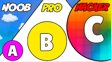 ABC Run - NOOB vs PRO vs HACKER