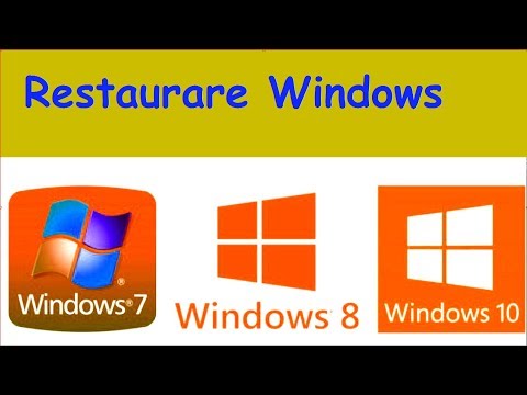 Video: Cum Se Creează Un Punct De Restaurare Windows XP