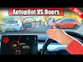 Will it CRASH Into an open Door? New Detection Update! - Tesla Full Self Driving 2023.38