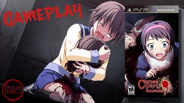 Corpse Party : Book of Shadows PSP gameplay