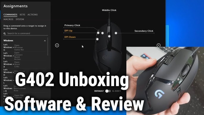 Logitech G402 Hyperion Fury Review in English and Unboxing after long term  use! 