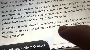 The Miiverse Admins FAIL At Doing Their Jobs!